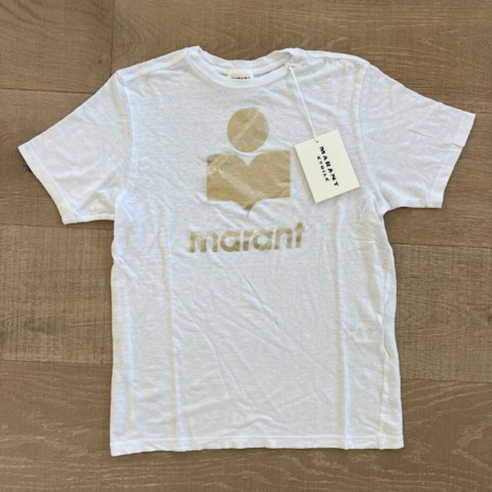 Isabel Marant Etoile Zewel Logo Tee